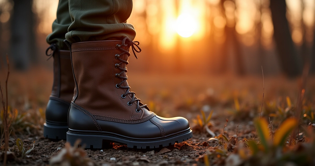 Rubber Hunting Boot Vs Leather Hunting Boot